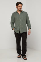 Shirt - Khaki - Men