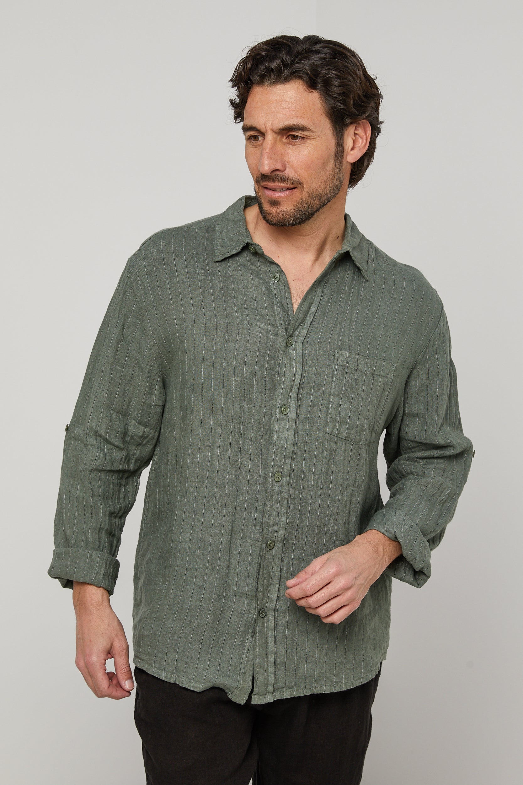 Shirt - Khaki - Men