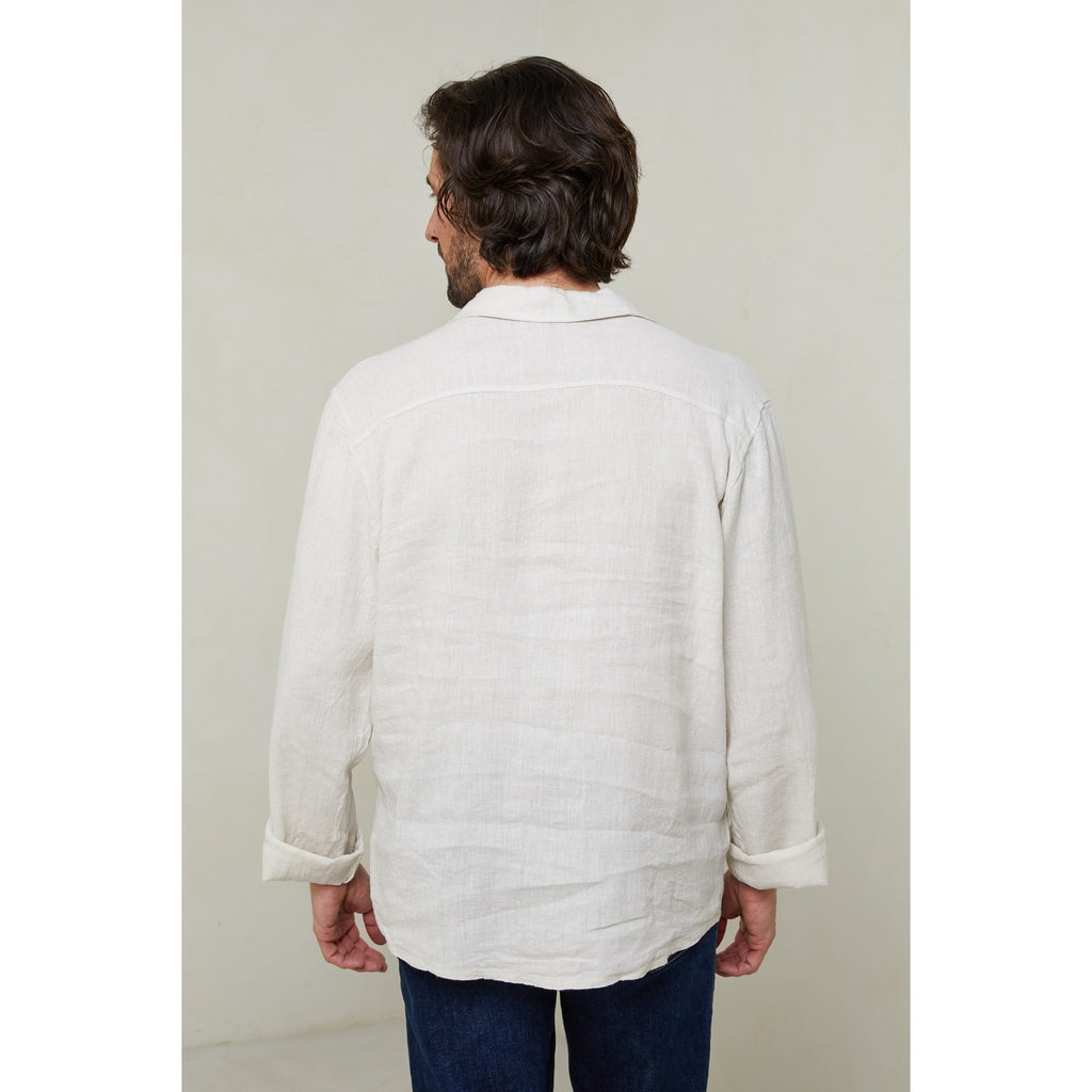 Camisa - Beige - Hombre