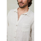 Camisa - Beige - Hombre