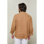 Chemise - Camel - Homme