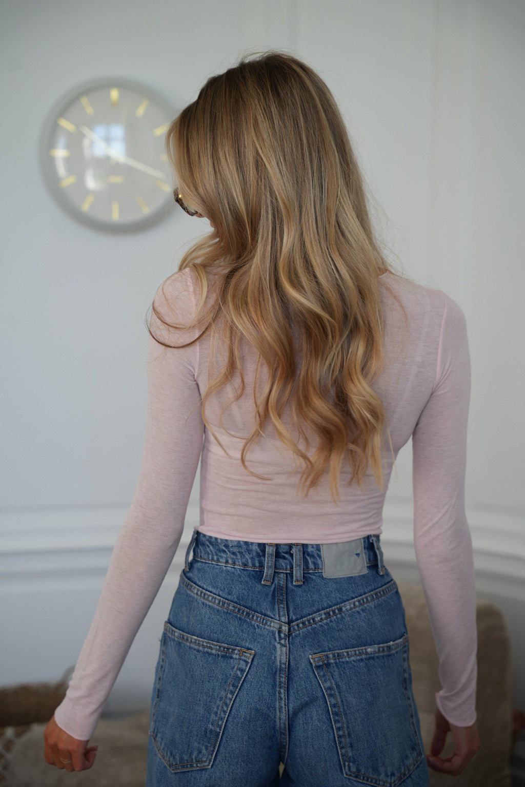 Ema Long Sleeve Top - Pink