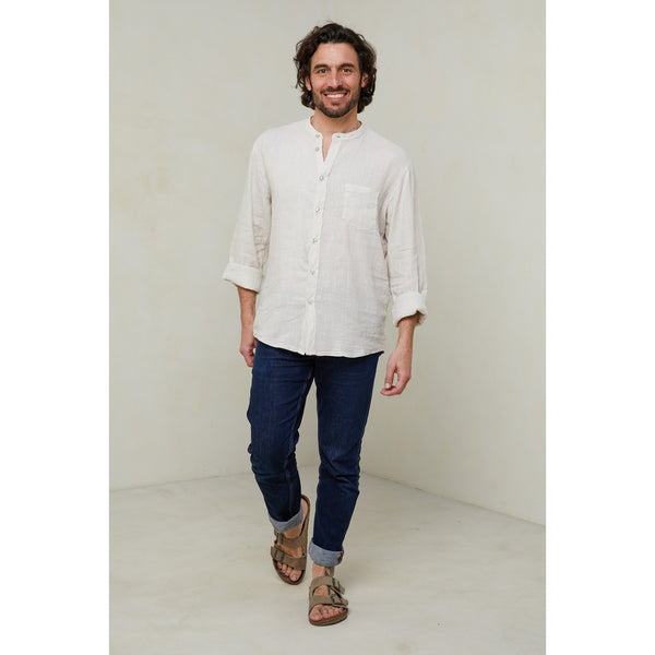 Camisa - Beige - Hombre