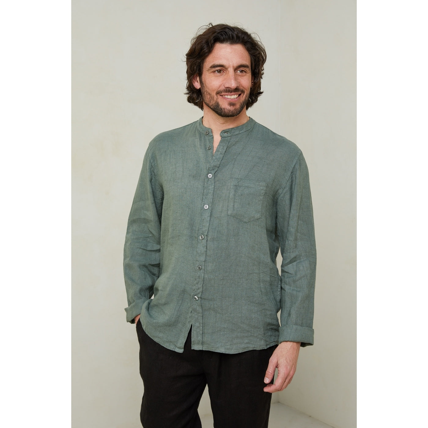 Camisa - Caqui - Hombre