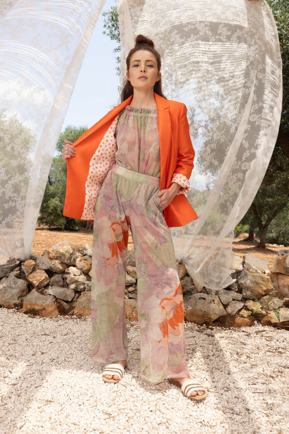 Le Blazer Serena Orange