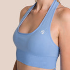 Sydney Halterneck Bra - Soft Bay Blue