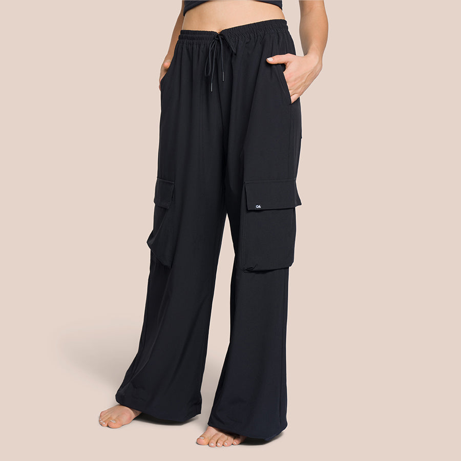 Sky Cargo Trousers - Small - Black