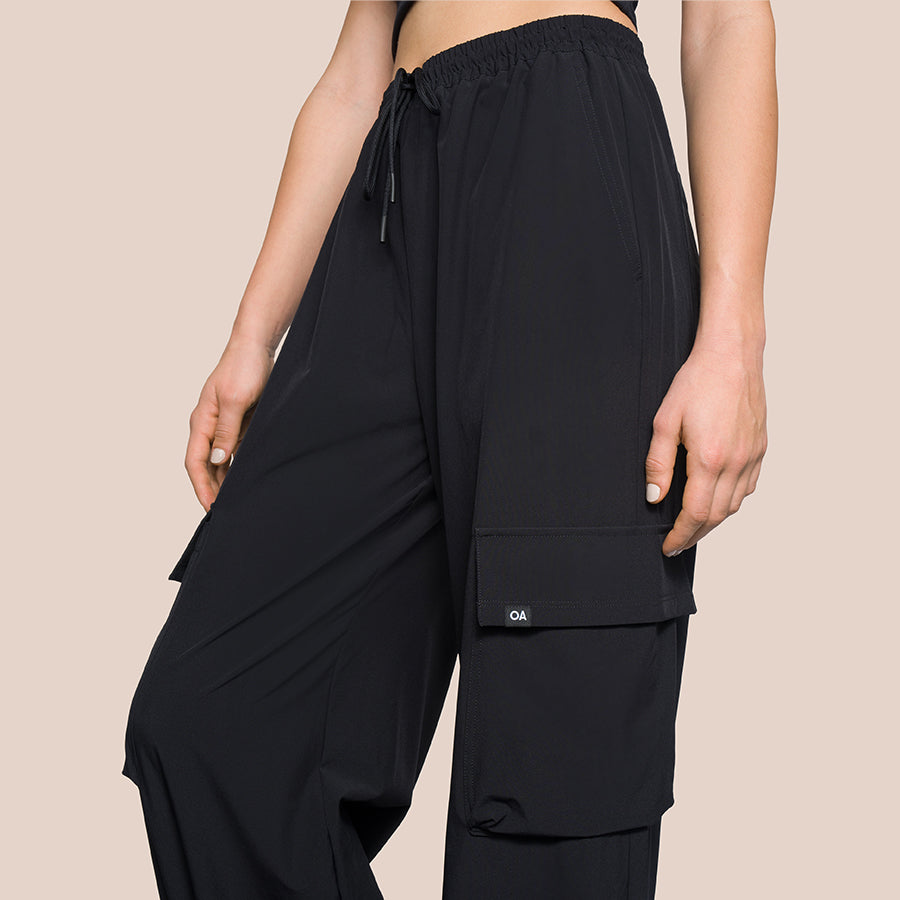 Sky Cargo Trousers - Small - Black
