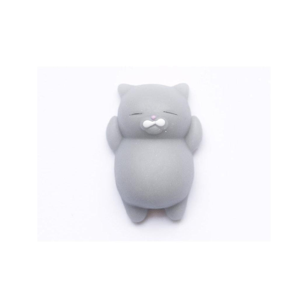 Mini Squishy Gray Cat Sleeping - Anti-Stress