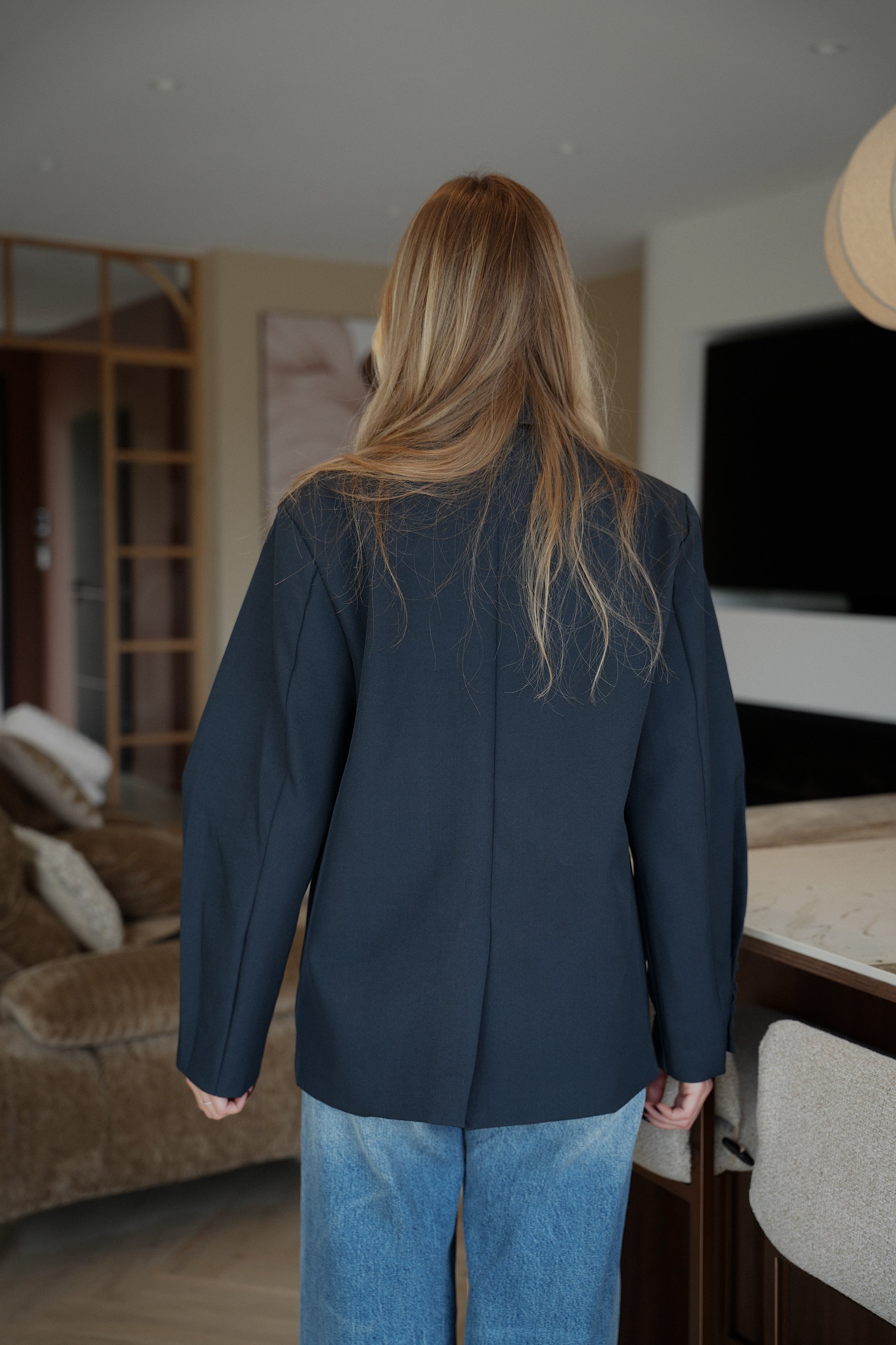 Chaqueta estilo blazer Dorothée - Azul marino