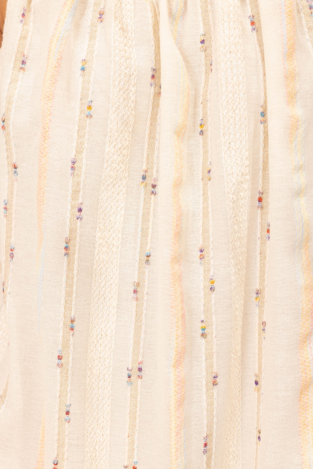 Robe Mina En Lin Tie And Dye - Naturel
