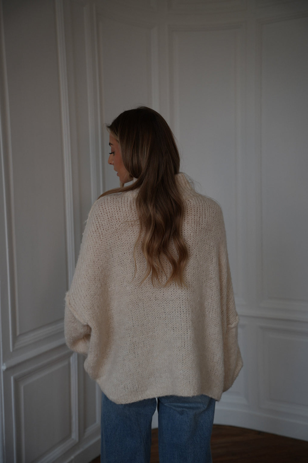 Pull Ample Liliane - Crème