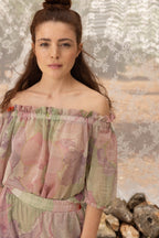 La blusa de flores Brigitte