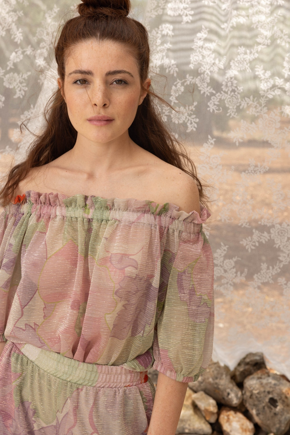 La blusa de flores Brigitte