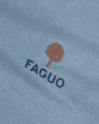 Sweat Col Rond Bleu Jean