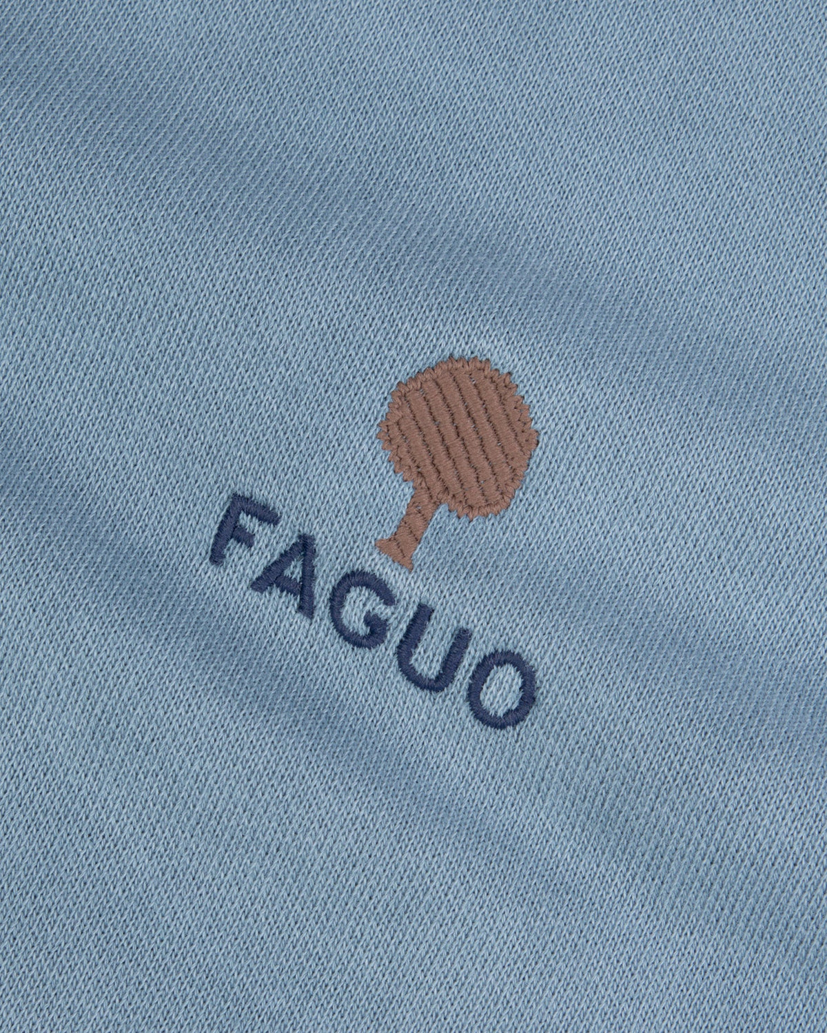 Sweat Col Rond Bleu Jean