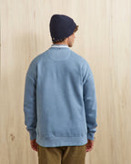 Sweat Col Rond Bleu Jean