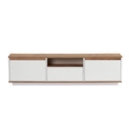 Meubles Tv Sentinel - Pin Atlantique / Blanc