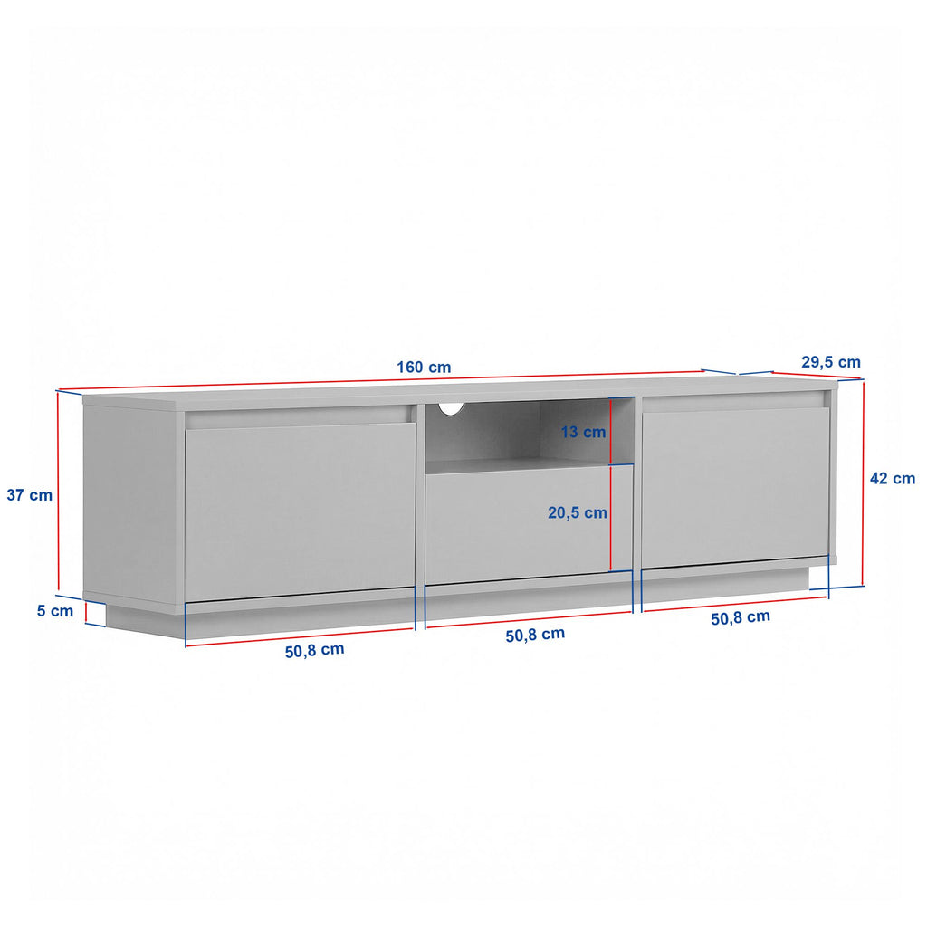 Sentinel TV Units - Sapphire Oak