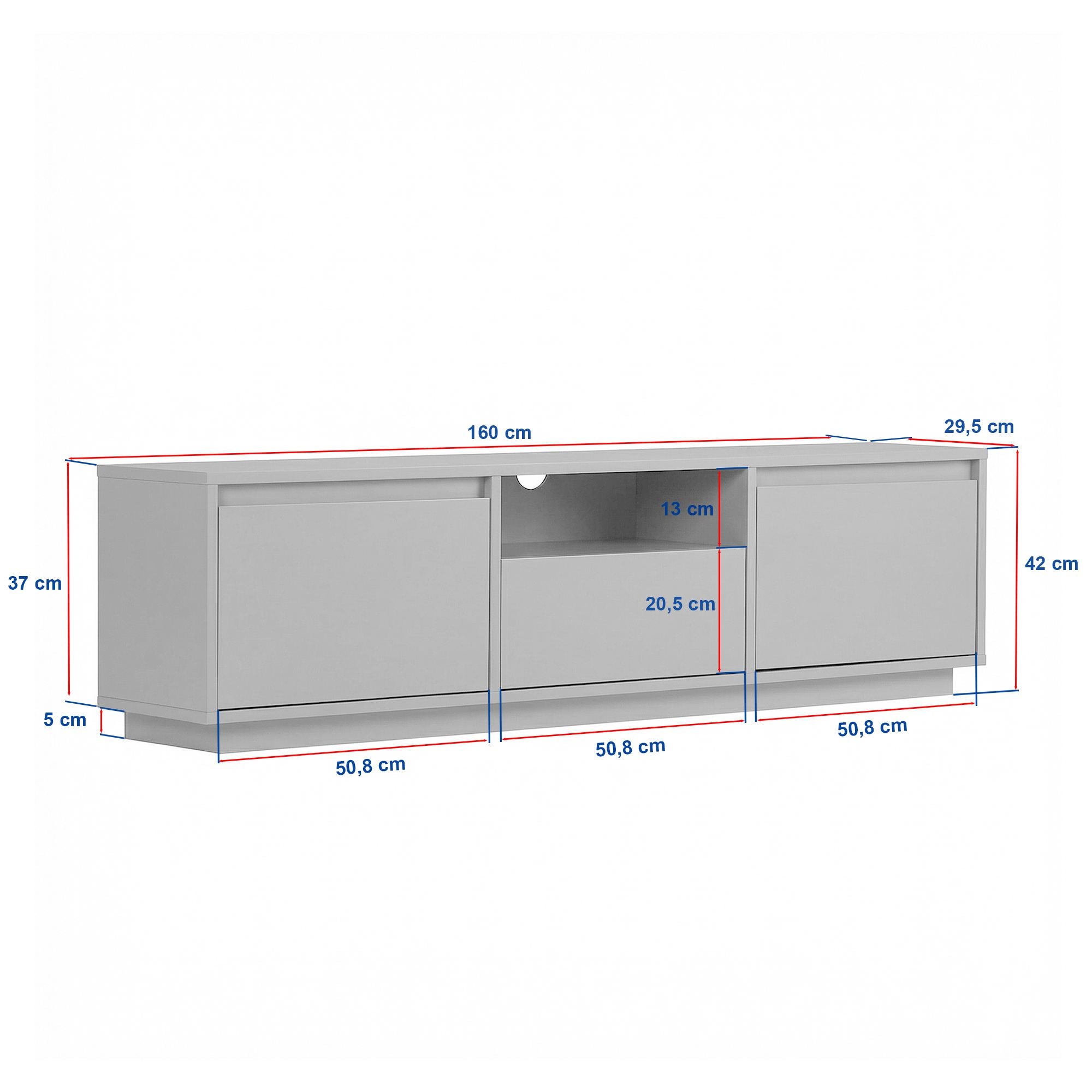 Sentinel TV Units - Sapphire Oak