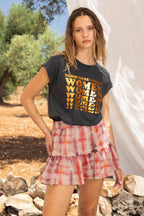 La Mini Jupe Lucia Tie And Dye