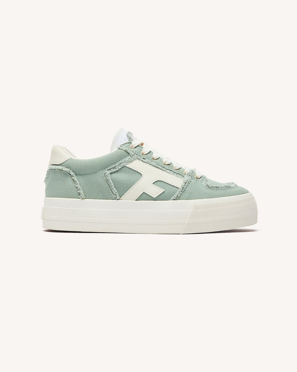 Baskets En Toile Vert Clair