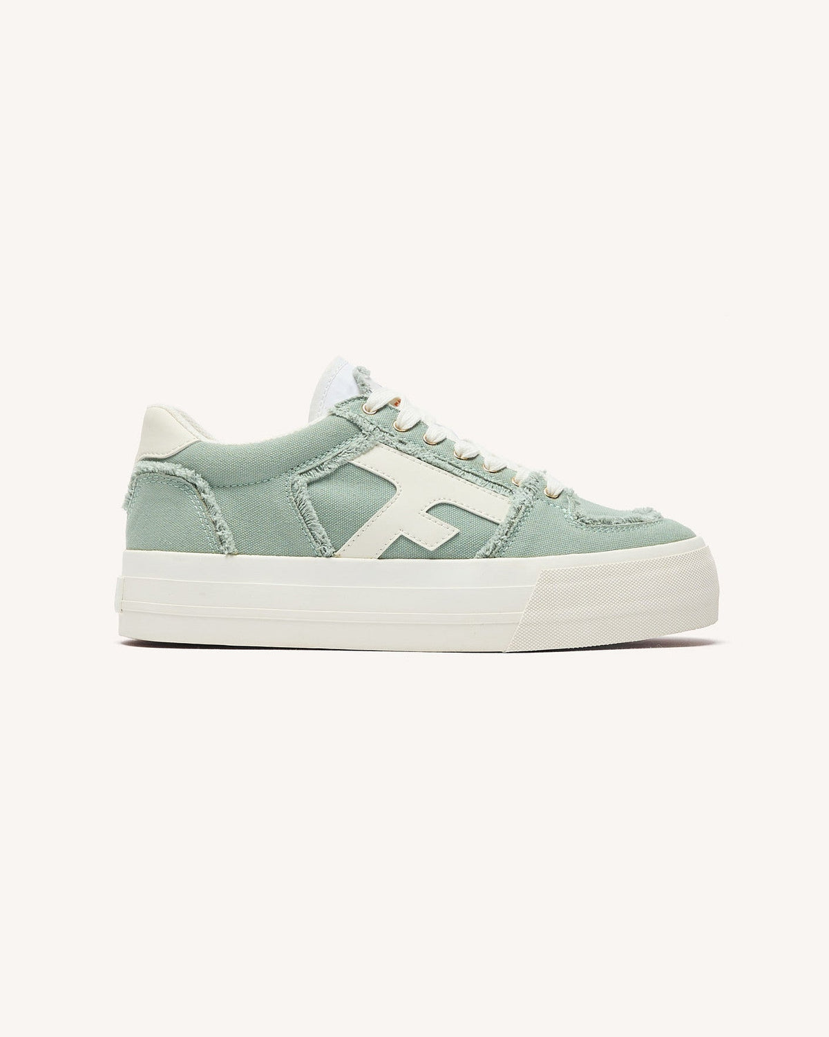 Baskets En Toile Vert Clair