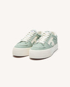 Baskets En Toile Vert Clair