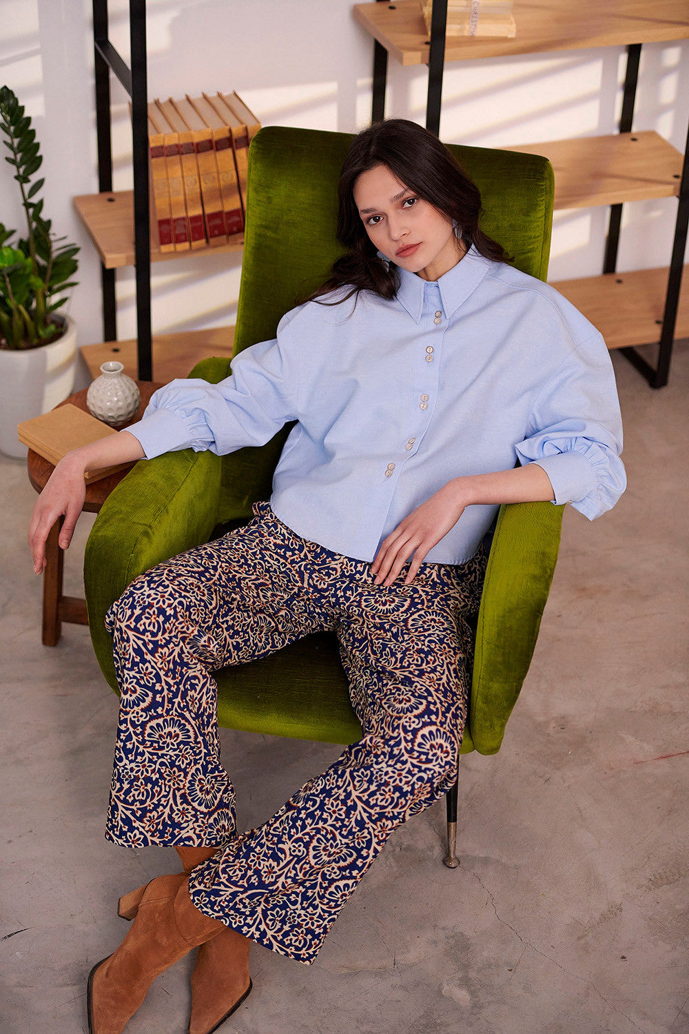 Pantalon Perth - Persley Bleu