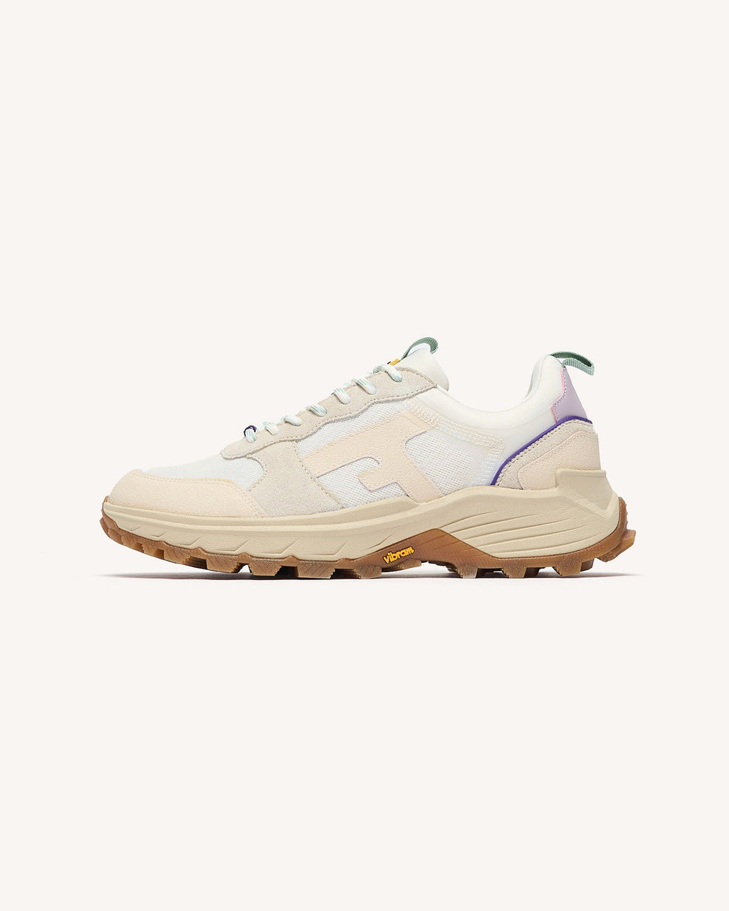 Baskets Hazel Monstera - Blanc Et Beige
