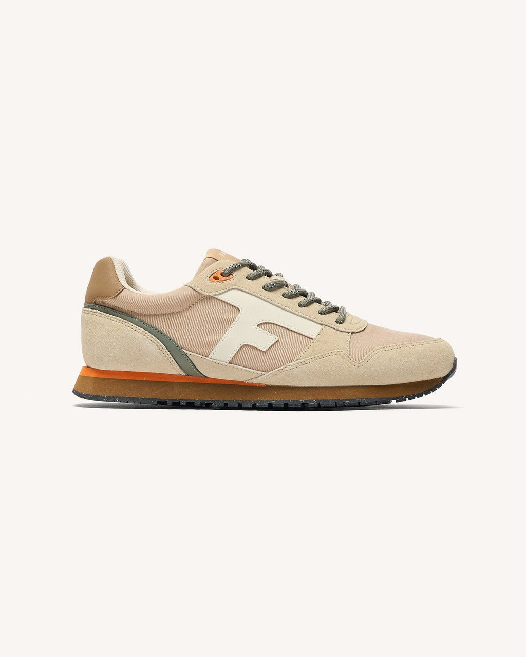 Sneakers Beige Och Camel