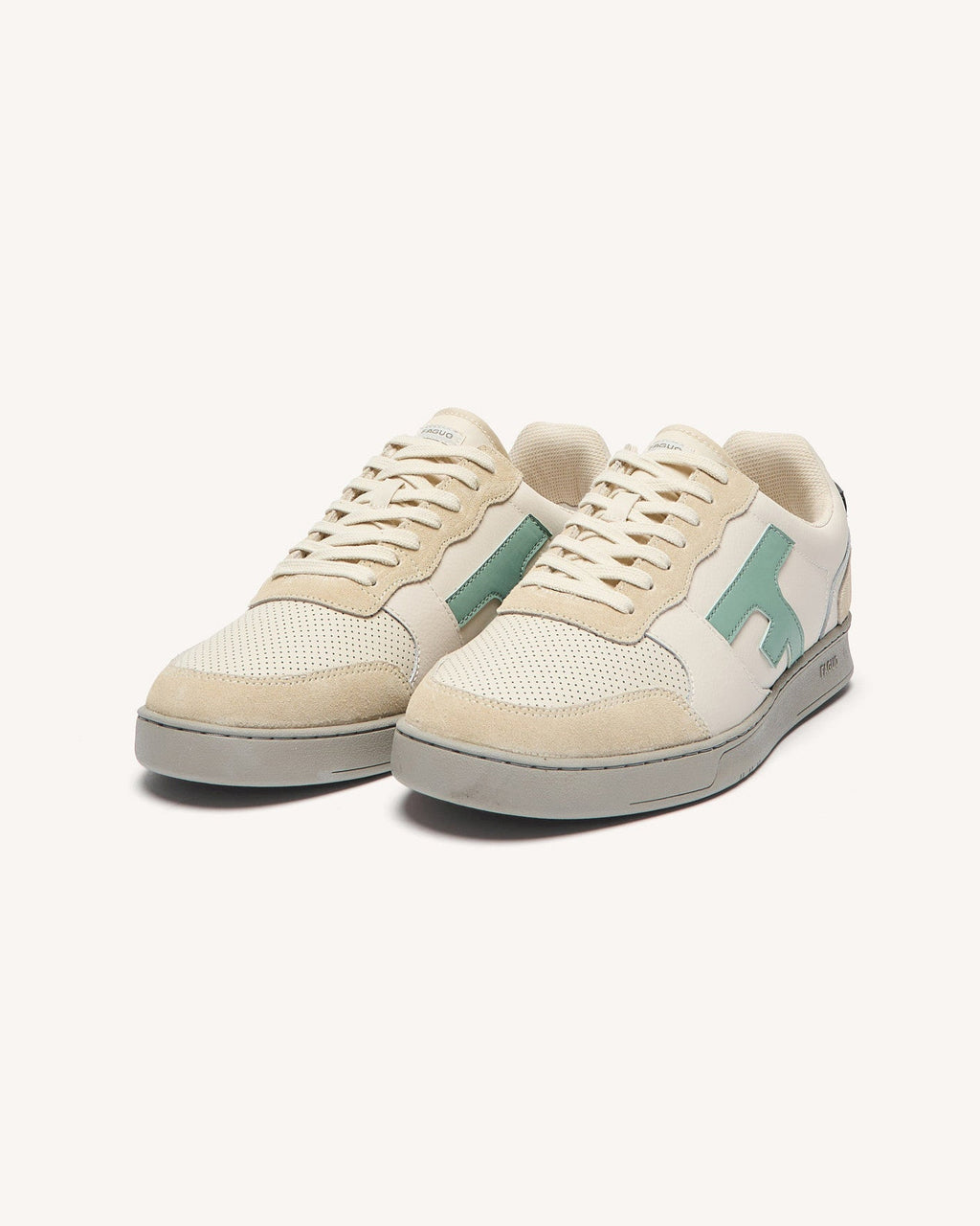 Sneakersy Hazel - Kremowo-niebieskie
