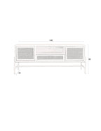 Yasu - Buffet - Bois de sapin de Chine - Beige
