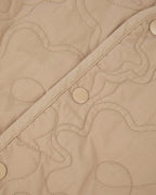 Gilet in cotone taupe