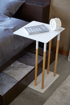 Plain Side Table - Plain - White