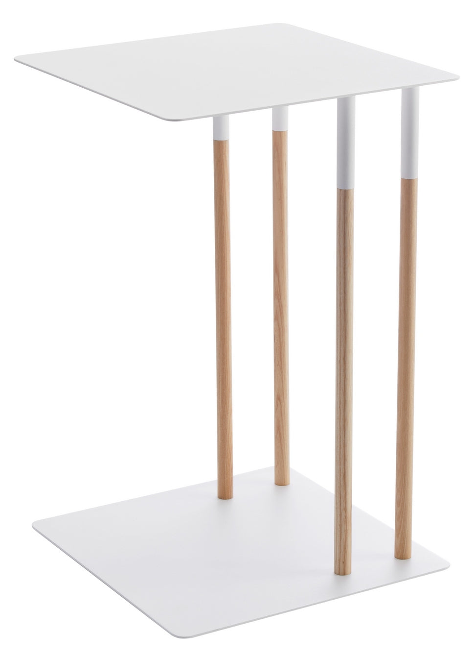 Plain Side Table - Plain - White