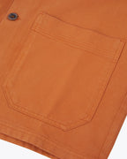 Jacke Aus Baumwolle Hellziegelrot
