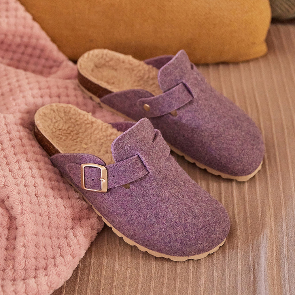 Zuecos Lila - Mujer