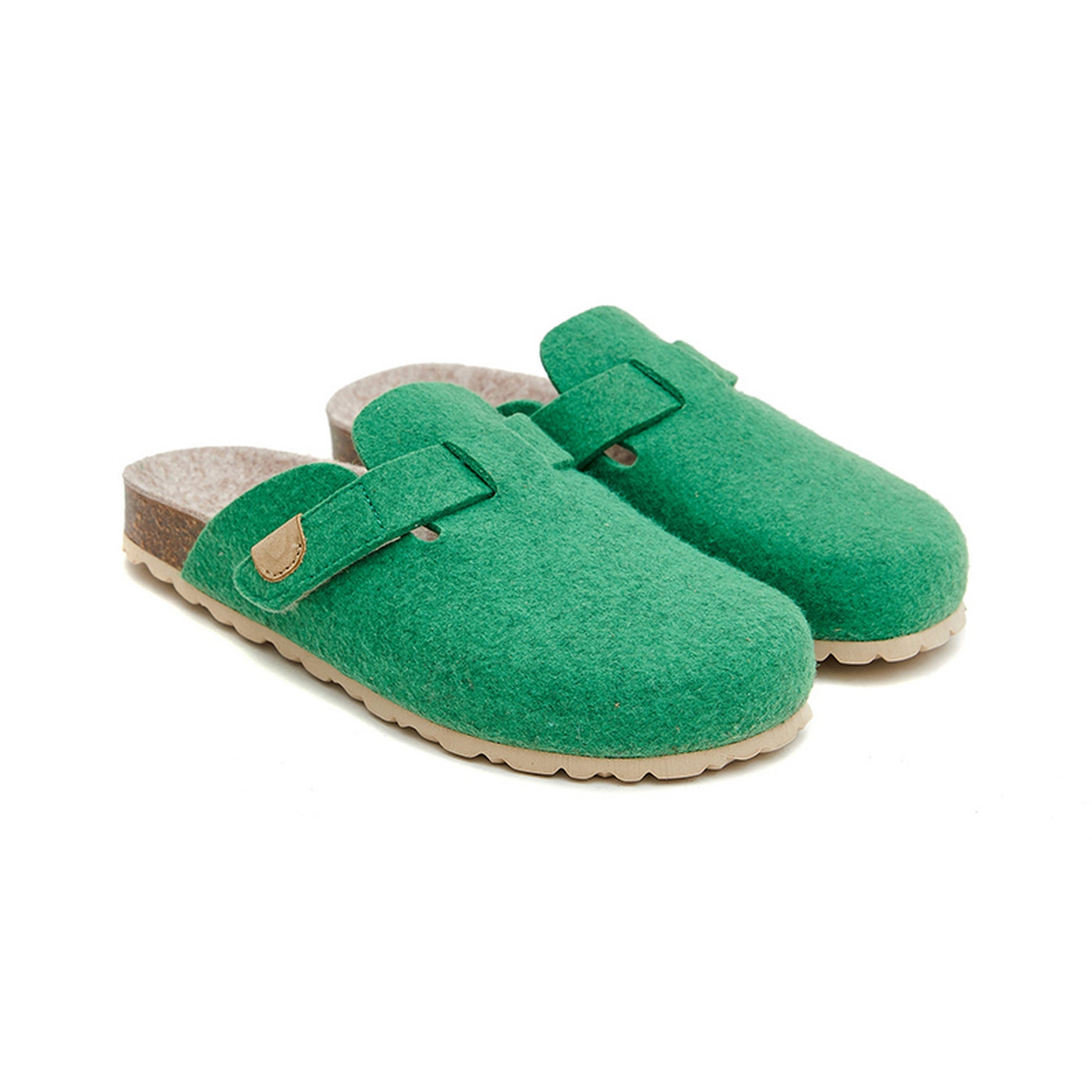 Zuecos Verde - Mujer