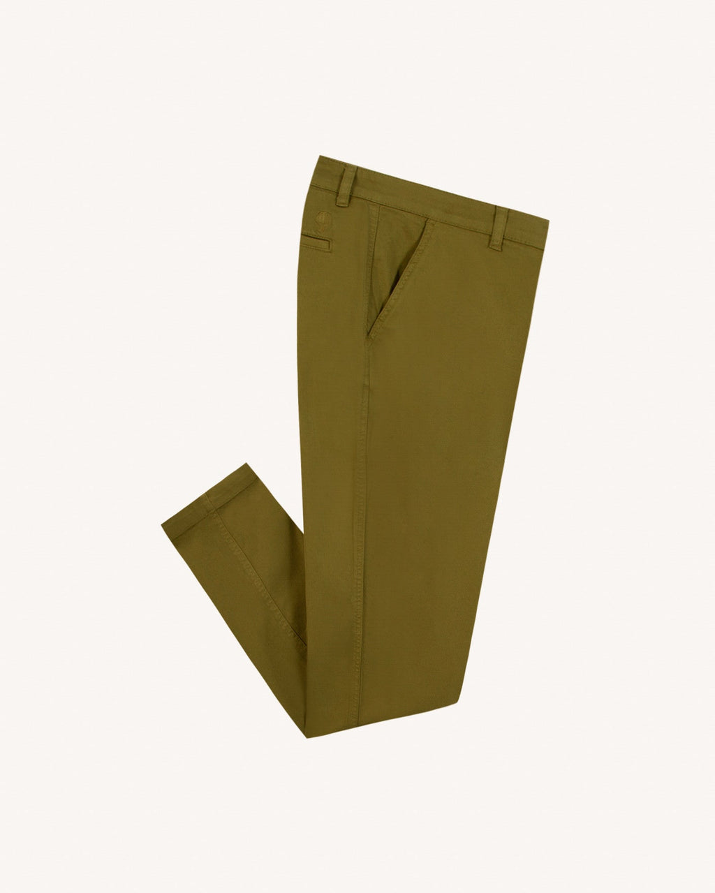 Chino Kaki Foncé Coton Bio