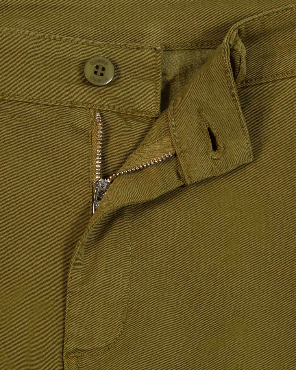 Chino Kaki Foncé Coton Bio