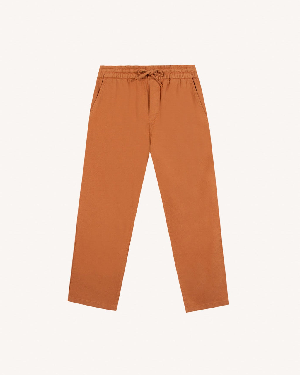 Linnen Broek Licht Terracotta