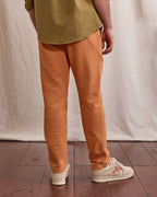 Linnen Broek Licht Terracotta
