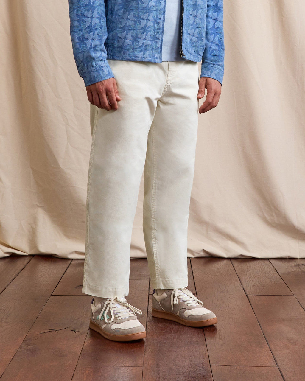Pantalon Chino Écru
