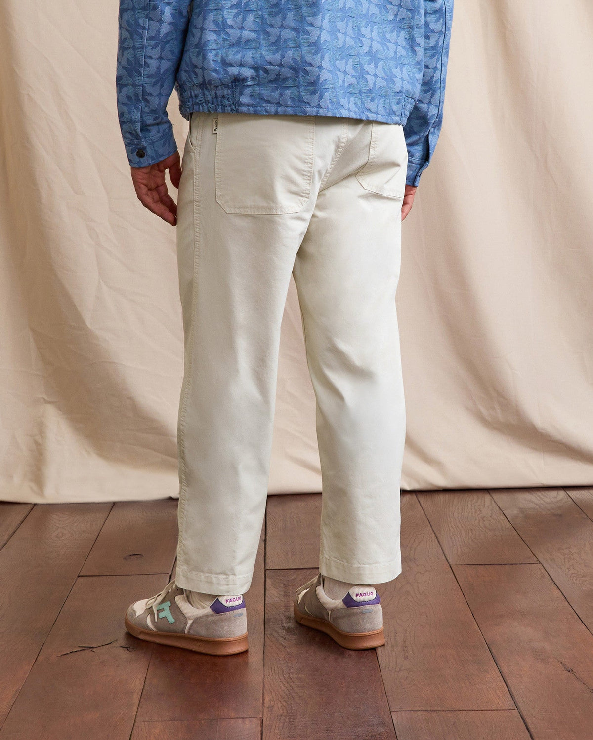 Pantalon Chino Écru