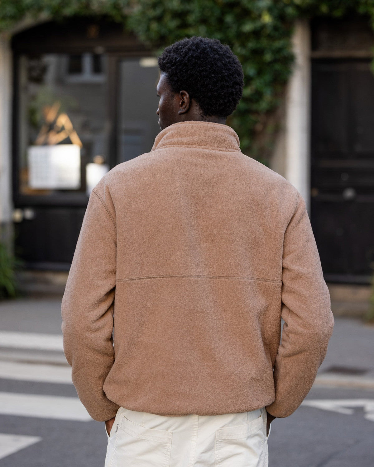 Polaire Zippée Taupe