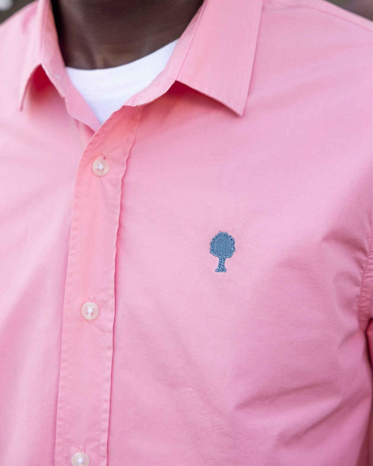 Roze overhemd