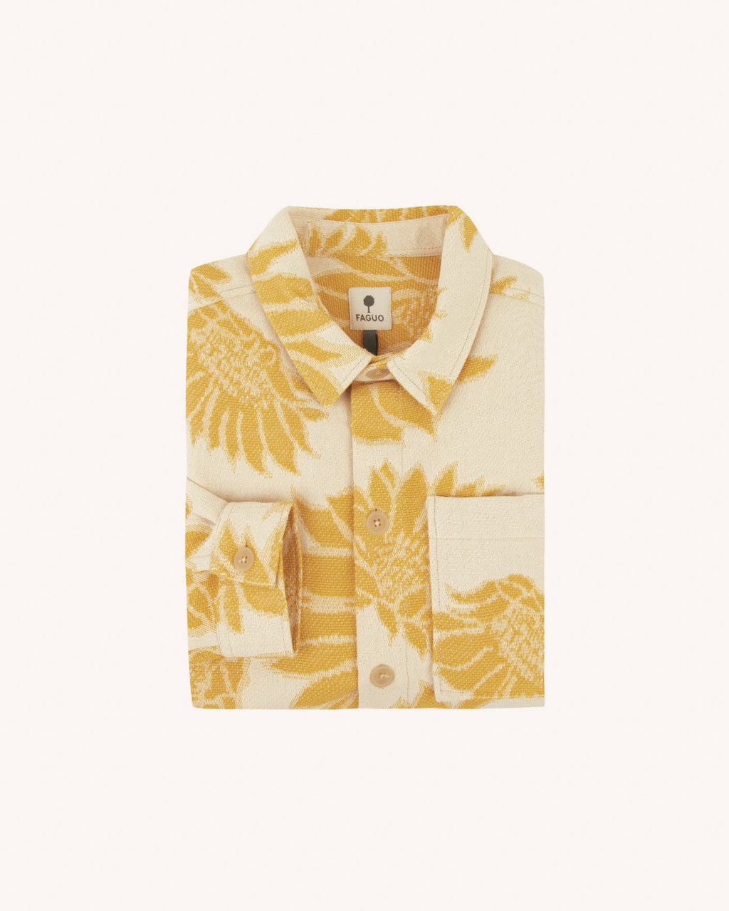 Surchemise Crème Et Jaune