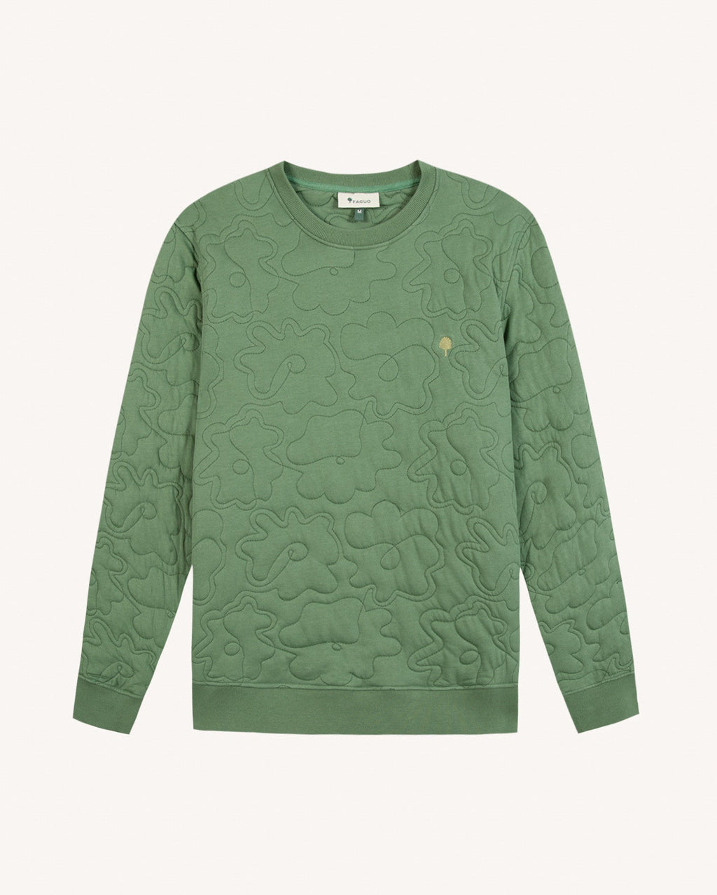 Sweat Col Rond Vert Sapin