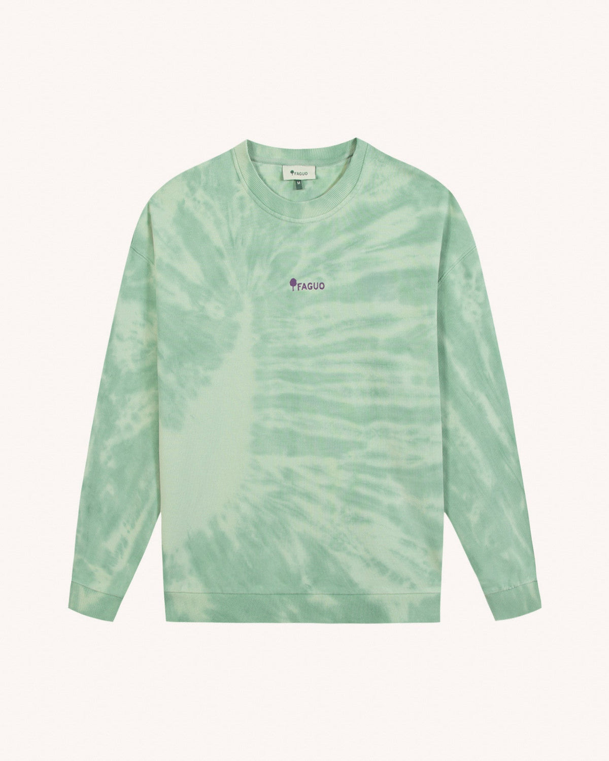 Sweat Col Rond Vert Menthe